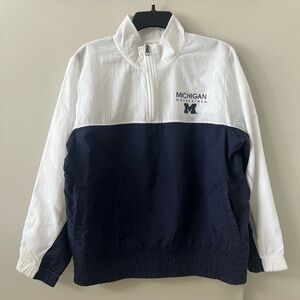 NWT University of Michigan Windbreaker